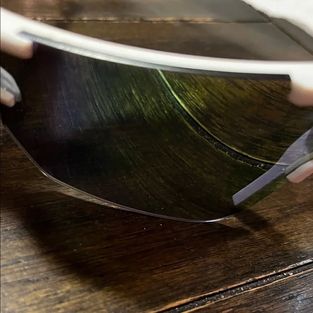 Wearable Glasses - Cream and Black Running Biking or whatever you like